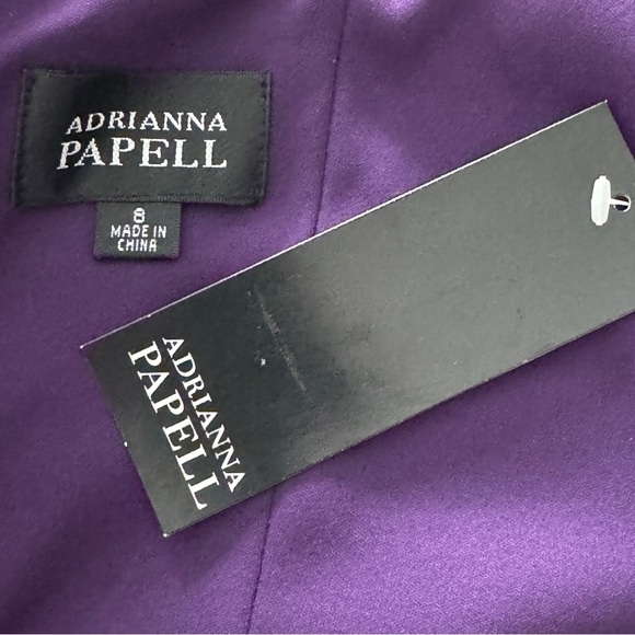 Adrianna Papell Dress Purple - Picture 5 of 6